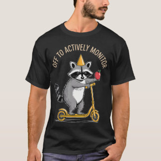 Klaar om de schooldag actief in de gaten te houden t-shirt