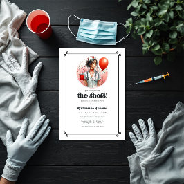 "Klaar om de schoten te bellen" Nursing Graduation Kaart