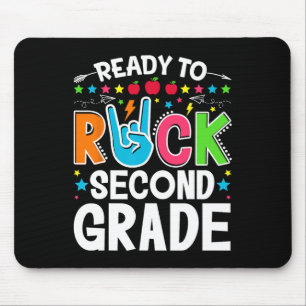 Klaar om de tweede klas te rocken Fun eerste dag t Muismat