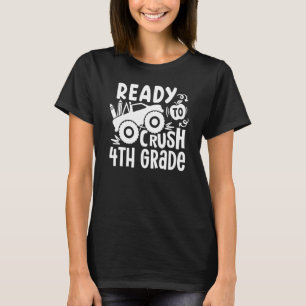 Klaar om de vierde graad van de vrachtwagen van de t-shirt