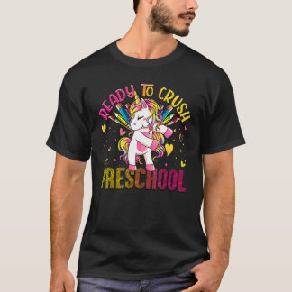Klaar om de voorschool terug te brengen naar schoo t-shirt