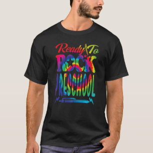 Klaar om de voorschool weer op school te draaien t-shirt
