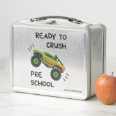 Klaar om de voorschoolse Monster Truck te verplett (In situ)