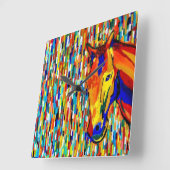Klaar om de wandklok uit te voeren (Hoek)