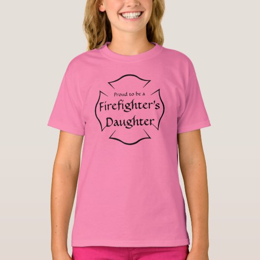 Klaar om... Dochter T-shirt (Voorkant)