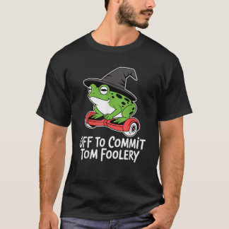 Klaar om dwaze streken uit te halen Kikker Tovenaa T-shirt