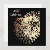 **KLAAR OM EEN *4 JULI FEEST* TE VIEREN UITNODIGIN KAART (Voorkant / Achterkant)