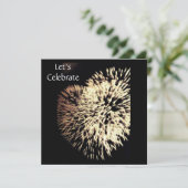 **KLAAR OM EEN *4 JULI FEEST* TE VIEREN UITNODIGIN KAART (Staand voorkant)