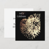 **KLAAR OM EEN 4 JULI-FEEST TE VIEREN* UITNODIGING (Voorkant / Achterkant)