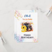 Klaar om een monstertruck te crashen. kaart (Voorkant / Achterkant in situ)