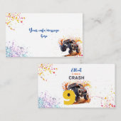 Klaar om een monstervrachtwagen te crashen informatiekaartje (Voorkant / Achterkant)