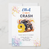 Klaar om een monstervrachtwagen te crashen kaart (Voorkant)