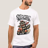 Klaar om een rel te schoppen t-shirt (Voorkant)