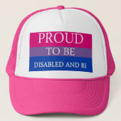 Klaar om gehandicapt te zijn en Bi Trucker Pet (Voorkant)