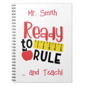 Klaar om heerser en Apple te regeren Notitieboek (Voorkant)