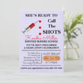 Klaar om het Afstuderen van Schoenen te roepen nod Kaart (Staand voorkant)