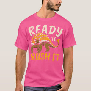 Klaar om het Ankylosaurus Paleontoloog Dino te sno T-shirt