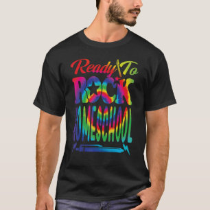 Klaar om Homeschool terug te rokken naar school Ti T-shirt