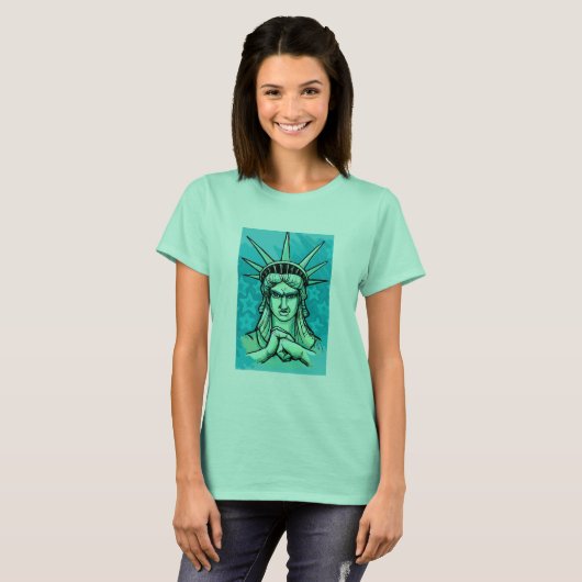 Klaar om iets liberty te pakken t-shirt (Voorkant volledig)