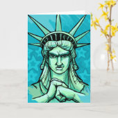 Klaar om iets te slaan Vrijheid Kaart (Gele Bloem)