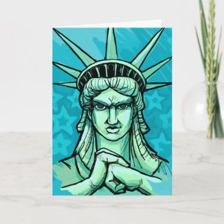 Klaar om iets te slaan Vrijheid Kaart