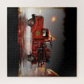 Klaar om in Vegas te rollen - Brandstofvrachtwagen Legpuzzel (Horizontaal)