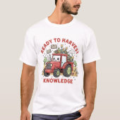 Klaar om Kennis te Plukken T-shirt (Voorkant)