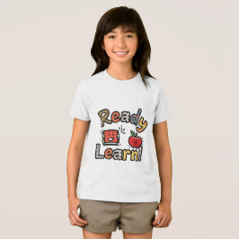Klaar om Kinder T-shirts te leren