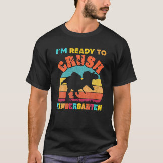 Klaar om kinderen naar school te brengen t-shirt