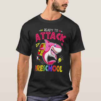 Klaar om kleuter meisje terug naar school Zee aan  T-shirt