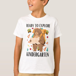 Klaar om kleuterschool T-shirt te verkennen