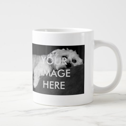 Klaar om mok 20 ounce te personaliseren (Rechts)