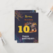 Klaar om monstertruck donker te laten vallen. kaart (Voorkant / Achterkant in situ)