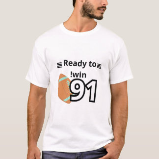 Klaar om Motivatie T-shirt te winnen