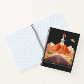 Klaar om naar Mars te gaan Notitieboek (Binnen)
