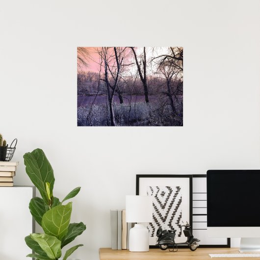 Klaar om over te steken poster (Thuiskantoor)