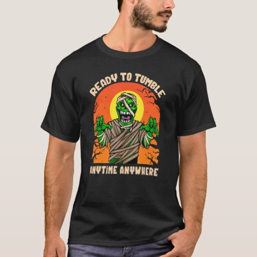 Klaar om overal te simuleren t-shirt (Voorkant)