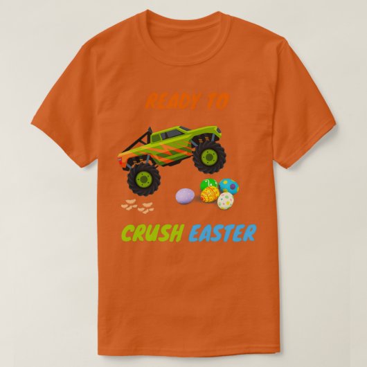 Klaar om Pasen 2 te drukken T-shirt (Design voorkant)