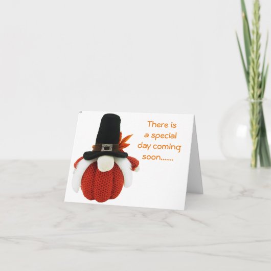 KLAAR OM "PLEZIER TE HEBBEN" SPECIALE DAG KOMT KAART (Voorkant)