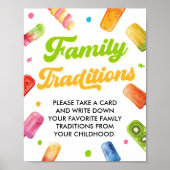 Klaar om Pop Baby shower Familie Tradities Game Poster (Voorkant)