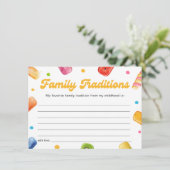 Klaar om Pop Baby shower Familietradities Kaart (Staand voorkant)