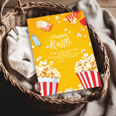 Klaar om Pop Baby shower Luier Raffle Informatiekaartje