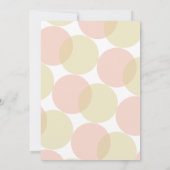 Klaar om Pop Soda Pop Cans Pink Girl Baby shower Kaart (Achterkant)