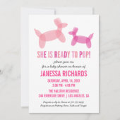 Klaar om Pop te maken met piepende babyschoeisel v Kaart (Voorkant)