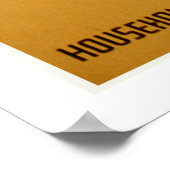 Klaar om  Poster van WPA te dienen (Hoek)