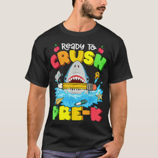Klaar om pre-K haai terug naar school te gooien  T-shirt