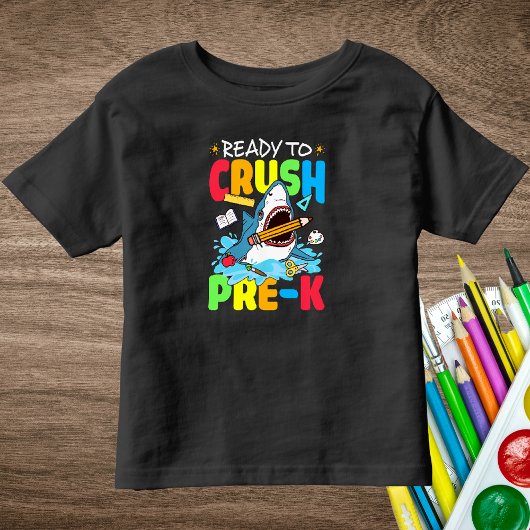 Klaar om Pre-K T-Shirt te verpletteren