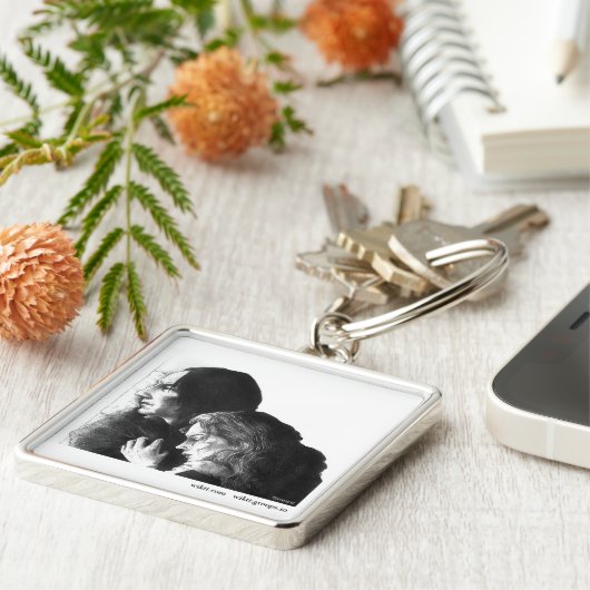 Klaar om Sleutelhanger uit te voeren (Zijkant)