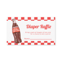 Klaar om te baren Baby Shower Luier Raffle