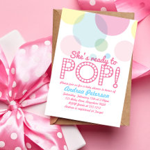 Klaar om te barsten Baby Shower Uitnodiging